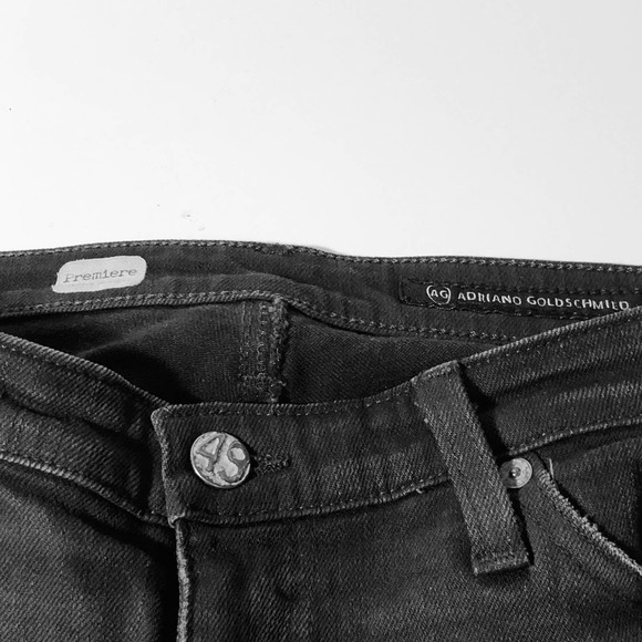 Adriano Goldschmied Black Distressed Women Jeans - Picture 7 of 9